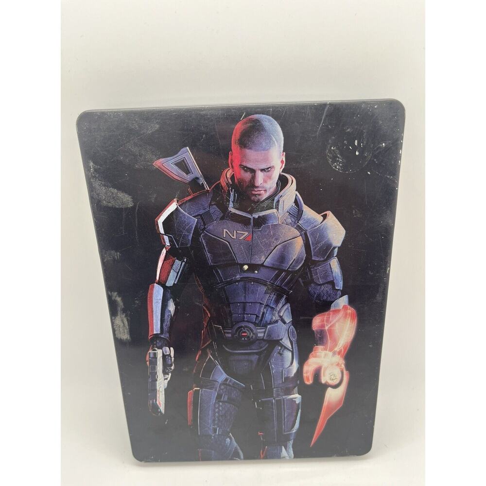 Mass Effect 3 N7 Collector's Edition Microsoft Xbox 360 Game 2 Disc Steelbook